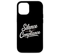 Silence is Compliance Stop Racists Anti Trump Vance Case for iPhone 12/12 Pro