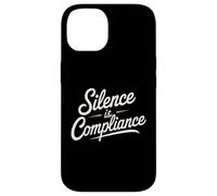 Silence is Compliance Stop Racists Anti Trump Vance Case for iPhone 14