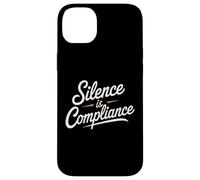 Silence is Compliance Stop Racists Anti Trump Vance Case for iPhone 14 Plus