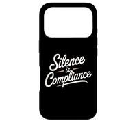 Silence is Compliance Stop Racists Anti Trump Vance Case for iPhone 17 Pro