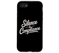 Silence is Compliance Stop Racists Anti Trump Vance Case for iPhone SE (2020) / 7/8