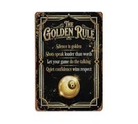 Silence Is Golden Shots Speak Vintage Decor Sign Plaque