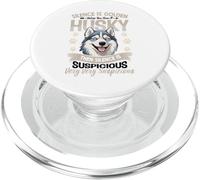 Silence Is Golden Unless You Have A Husky Then Silence Is PopSockets PopGrip for MagSafe