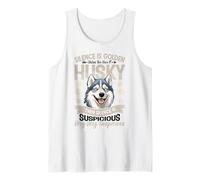 Silence is Golden Unless You Have A Husky Then Silence is Tank Top