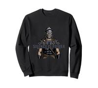 Silence Is Power Spartan Warrior Design Sweatshirt