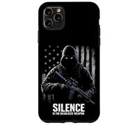 SILENCE IS THE DEADLIEST WEAPON Tactical Vector Case for iPhone 11 Pro Max
