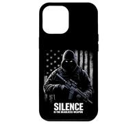 SILENCE IS THE DEADLIEST WEAPON Tactical Vector Case for iPhone 12 Pro Max
