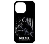 SILENCE IS THE DEADLIEST WEAPON Tactical Vector Case for iPhone 14 Pro Max
