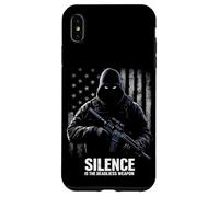 SILENCE IS THE DEADLIEST WEAPON Tactical Vector Case for iPhone XS Max