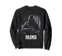 SILENCE IS THE DEADLIEST WEAPON Tactical Vector Sweatshirt