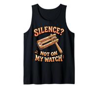 Silence Not On My Watch Haman Esther Grover Grogger Tank Top