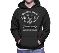 Silence of The Lambs Buffalo Bills Body Lotion Men's Hooded Sweatshirt Black