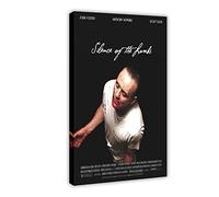 Silence of The Lambs Clas Sic Movie Cover Poster Canvas Poster Bedroom Decor Sports Landscape Office Room Decor Gift Frame-style 16x24inch(40x60cm)
