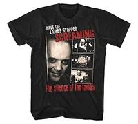 Silence of The Lambs Stopped Screaming Men's T Shirt Hannibal Lecter Hopkins Top Black