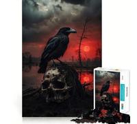 Silence of The Swamp 1000 Piece Jigsaw Puzzles for Adults Jigsaw Logic Toy Indoor Play Precision Cut Cherished Gift 50x75cm