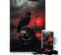 Silence of The Swamp 1000 Pieces Jigsaws Adults Puzzles Gifts Mind Skill Toy Quiet Fun Design Assembly 38x26cm