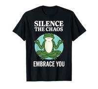 Silence The Chaos Embrace You Mindfulness T-Shirt