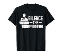 Silence The Opposition Debating Team Motto T-Shirt