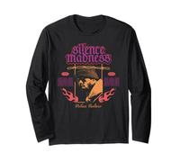 Silence - Urban Streetwear Statement Long Sleeve T-Shirt