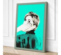 Silenced Voice Canvas Wall Art Print 18x12 Inch