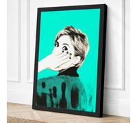 Silenced Voice Canvas Wall Art Print 18x12 Inch