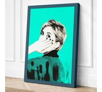 Silenced Voice Canvas Wall Art Print 30x20 Inch
