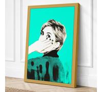 Silenced Voice Canvas Wall Art Print 30x20 Inch