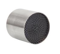 Silencer Exhaust Front Mid End Exhaust DB Killer Baffle Motorcycle Car Silencer 35mm 42mm 45mm 48mm 50mm 53mm Catalyst Noise Sound Eliminator Motorcycle Exhaust (Size : 35mm)