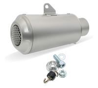Silencer Kit universal LeoVince LV-10 RACING in stainless steel in Ø 54 mm