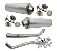 Silencer LeoVince 2x LV-X ECE approved for Yamaha XT 660 R / X 2004 - 2016