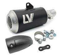 Silencer LeoVince LV-10 black ECE approved for Ducati Scrambler 800 Icon