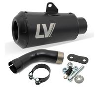 Leo Vince LeoVince LV-10 silencer with EG-BE S/O 2-1 FB - Z 900 25- black