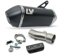 Leovince LV-14 Black Edition Slip-On Muffler For CF Moto MT 450 24-25 15612BU