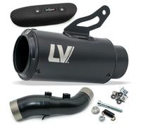 Silencer LeoVince LV CORSA S FULL BLACK ECE approved for Kawasaki Z 900 2020-24