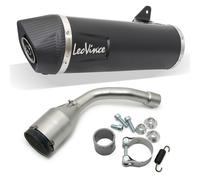 LEOVINCE 14059K Silencer Exhaust Muffler Black VESPA GTS 300 19-20