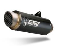 MIVV Exhaust Muffler GP Pro Slip-On Carbon/Titanium/Black Steel for Honda CB500F 2019-2024
