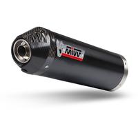 Mivv Oval Kymco Xciting 400i 2013-18 O.010.lvc Homologated Slip On Muffler Silver Homologated unisex