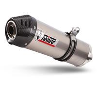 Mivv Oval Bmw F 650 Gs 2008-12/f 800 Gs 2008-17 B.007.lnc Homologated Slip On Muffler Silver Homologated unisex