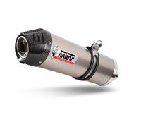 Mivv Suzuki Sv 650 2018 18 Exhaust Oval Titanium Carbon Cap Motorcycle