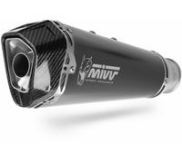 SILENCER MIVV SPORT DELTA STEEL BLACK FOR DUCATI MULTISTRADA 1200 2015-17 APPROV