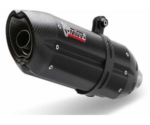SILENCER MIVV SPORT SUONO STAINLESS STEEL BLACK FOR HONDA CB 500 X 2017-2019