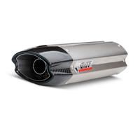 Mivv Suono Honda Cbr 600 Rr 2007-12/cbr 600 Rr 2013-16 Uh.037.l7 Homologated Slip On Muffler Silver Homologated unisex