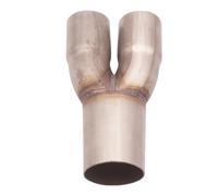 Silencer Motorcycle 2-1 Exhaust Merge Collectors Dual 2" ID To Single 2.5" OD Motorcycle Exhaust Mufer Exhaust Mufer Connect Accessories