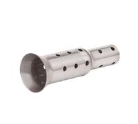 Silencer Motorcycle 51mm Front-end Mid-end Catalyst DB Killer For Motorcycle 51mm Universal Exhaust Tube Reduce Noise Silencer Muffler Accessories