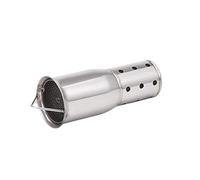 Silencer Motorcycle 51mm Front-end Mid-end Catalyst DB Killer For Motorcycle 51mm Universal Exhaust Tube Reduce Noise Silencer Muffler Accessories