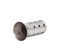 Silencer Motorcycle 51mm Front-end Mid-end Catalyst DB Killer For Motorcycle 51mm Universal Exhaust Tube Reduce Noise Silencer Muffler Accessories