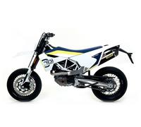 Arrow Race-tech Aluminium Dark With Carbon End Cap Husqvarna 701 Enduro / Supermoto ´17-23 Not Homologated Muffler Silver Not Homologated unisex