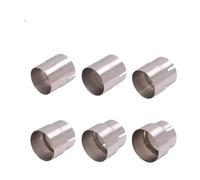 Silencer Universal Motorcycle Exhaust Adapter Escape 52mm 54mm 56mm 58mm 62mm 64 To 51mm Pipe Connection Reducer Muffler Stainless Steel Car Tailpipe(51mm-52mm)