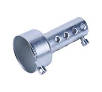 Silencer Universal Motorcycle Exhaust Muffler Adjustable Silencer Db Killer Pipe Tip Car Tailpipe(48mm)