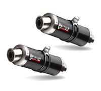 Mivv Exhaust Mufflers GP Black Stainless Steel Ducati Monster 795 2012 > 2014